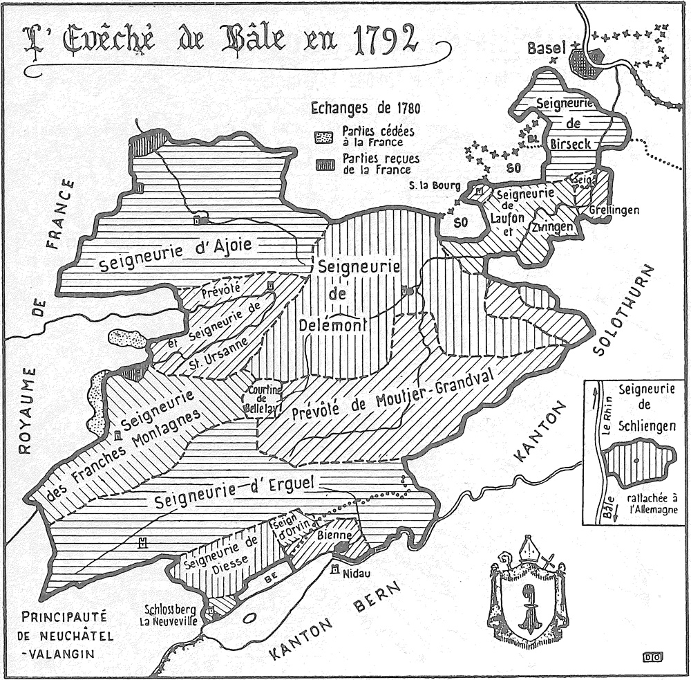 L'&eacute;v&ecirc;ch&eacute; de B&acirc;le en 1792