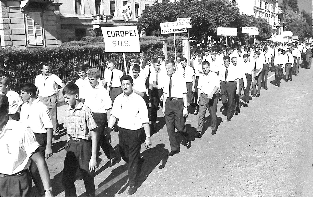 le Groupe B&eacute;lier &agrave;&nbsp; la f&ecirc;te du peuple 1962